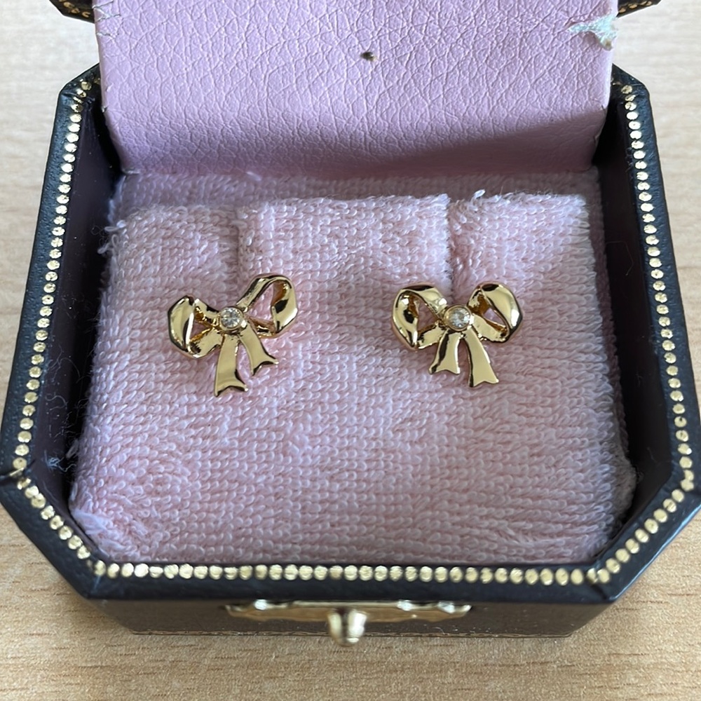 Juicy Couture Bow Stud Earrings